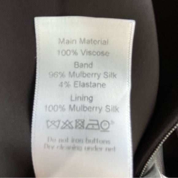 Céline Size 42 (US 10) Phoebe Philo Collection Mulberry Silk Scarf Dress - Picture 7 of 8